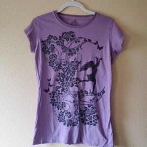 Purple Graphic Tee